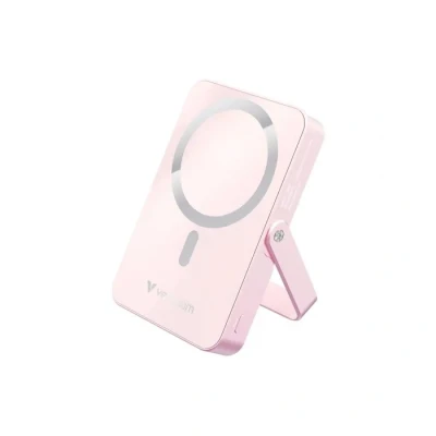 Image de Verbatim Charge &#039;n&#039; Go Magnetic Wireless Lithium Polymère (LiPo) 10000 mAh Recharge sans fil Rose Neuf