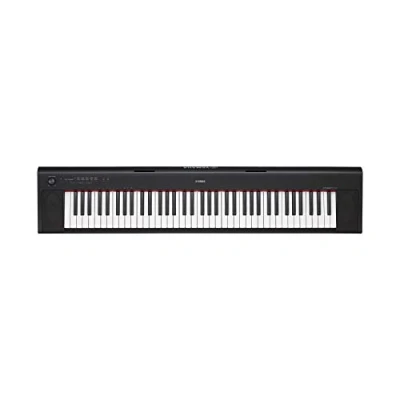 Image de YAMAHA NP 32 Piaggero Slimline Clavier portable finition noire