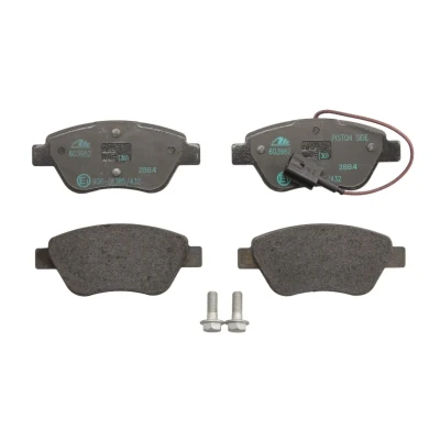 Image de ATE 13.0460 3982.2 Jeu de plaquettes frein contact signal d&#039;usure inclus avec vis d&#039;étrier FIAT: BRAVO 2, Stilo 3/5 portes