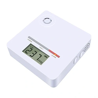 Image de Scondaor Nouveau Détecteur de Monoxyde Carbone avec Affichage Numérique LCD, CO Une Durée Vie 10 Ans, Batterie Remplaçable (3 Piles AA Fournies)