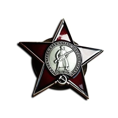 Image de Ordre de l&#039;étoile rouge Badge Russe la Seconde Guerre mondiale Décoration militaire soviétique réplique URSS