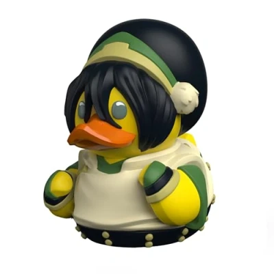 Image de TUBBZ First Edition Toph Beifong Figurine de Canard en Caoutchouc Vinyle à Collectionner Avatar Officiel : The Last Airbender Merchandising Action TV, Films et Jeux vidéo