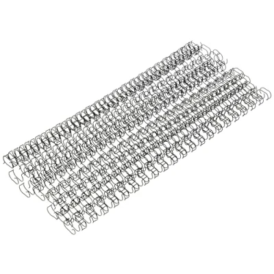 Image de GBC IB165221 Lot de 100 Peignes métalliques MultiBind Noir