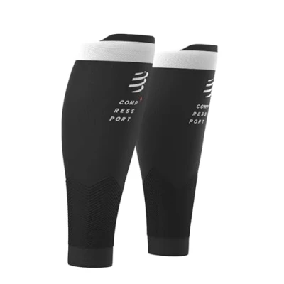 Image de COMPRESSPORT Mixte R2v2 Manchon de Compression Mollets, Noir, T3 EU, 38 42