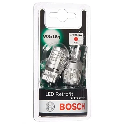 Image de Bosch W21/5W LED Retrofit lampes auto 12 V 2,5 W W3x16q 2 ampoules
