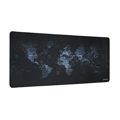 Image de SUBBLIM Mousepad World XL Tapis de souris jeu Noir Neuf