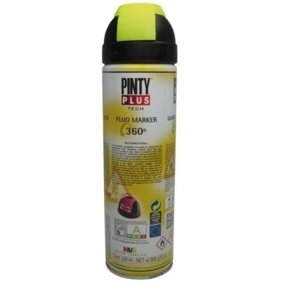 Image de Pinty 254 Bombe chantier 500 ml Jaune T146