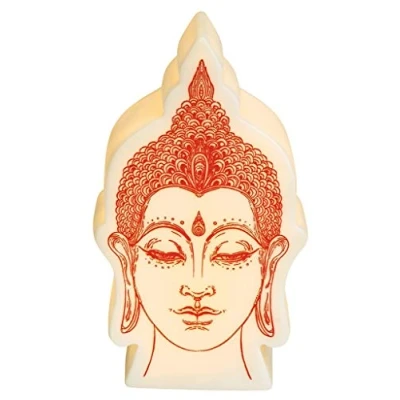 Image de moses. Omm for you Bouddha à LED, lumière décorative, tête de Bouddha, dans une boîte cadeau
