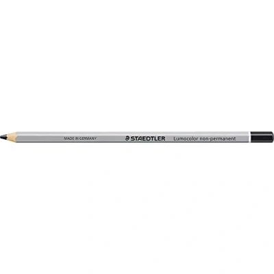 Image de STAEDTLER Lot de 3 Marqueurs à sec non permanent Lumocolor omnichrom 108 noir