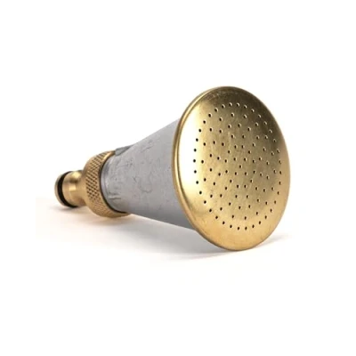 Image de LIVLIG pomme de douche fleurie Bloomy, laiton &amp; aluminium, 1/2 pouce, Premium, d&#039;arrosage, tuyau d&#039;arrosage à main, arrosoir tuyau, raccord