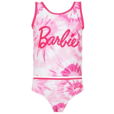 Image de Barbie Maillot De Bain Maillots Fille Mayo Rose 4 5 Ans