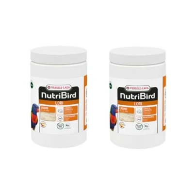 Image de Versele Laga NutriBird Lori Pack Double 2 x 700 g Aliment Complet pour Les loriquets et Loris Alimentation équilibrée en analogie avec Le Nectar de Fleurs Pollen
