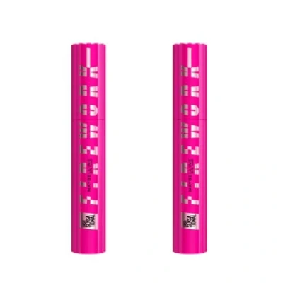 Image de Maybelline New York Lot de 2 Mascaras Volume &amp; Définition Effet Cils Déployés 360 Tenue 24H Sans Paquet Sensational Firework Couleur : Very Black