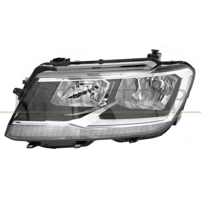 Image de PRASCO VG8104904 Phares gauche H7/H7 noir avec feu de circulation diurne commande pour correcteur site projecteur VOLKSWAGEN: Tiguan II