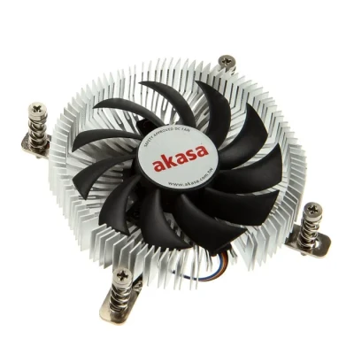 Image de Akasa AK CC7129BP01 système de refroidissement d&#039;ordinateur Processeur Refroidisseur 7,5 cm Neuf