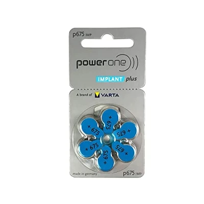 Image de Power One Cochlear Lot de 120 piles pour implant