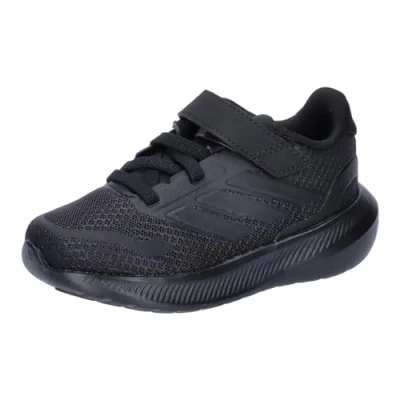 Image de adidas Mixte Enfant RUNFALCON 5 Shoes Infants Running Shoes, Core Black/Core Black, 25 EU