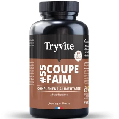 Image de Coupe Faim Perte de Poids Rapide et Efficace Puissant Minceur Rapidement TRYVITE 90 Gelules