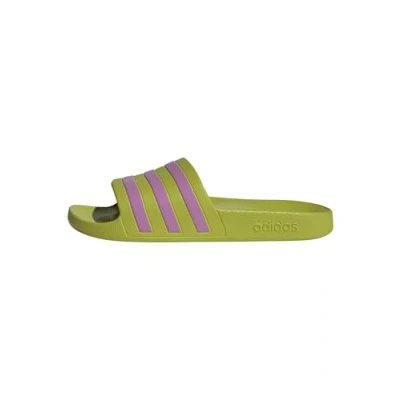 Image de adidas Femme Adilette Aqua Slides Tongues, Preloved Lime Purple Preloved, 38 EU