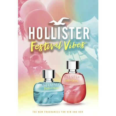 Image de Hollister Fragrances Festival Vibes FOR HIM Eau de Toilette, Homme, Taille: 30 ml,