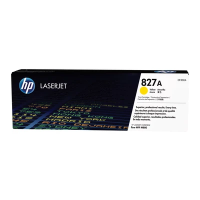 Image de HP Cartouche toner CF302A 827A jaune