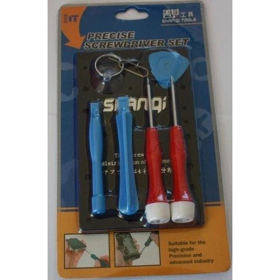 Image de Set d&#039;outils d&#039;ouverture de  Kit de réparation/pour l&#039;iPhone 4 avec plaque pour vis