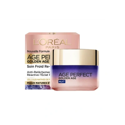 Image de L&#039;Oréal Paris Soin NUIT Froid Restimulant AGE Perfect Golden AGE. de nuit, Femme, Taille: 50 ml,