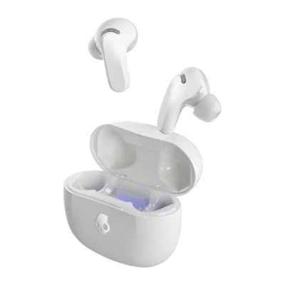 Image de Skullcandy Rail ANC Écouteurs Intra Auriculaires à Suppression de Bruit sans Fil, Autonomie 27 h, Microphone, Compatibles iPhone + Android et Appareils Bluetooth Bone