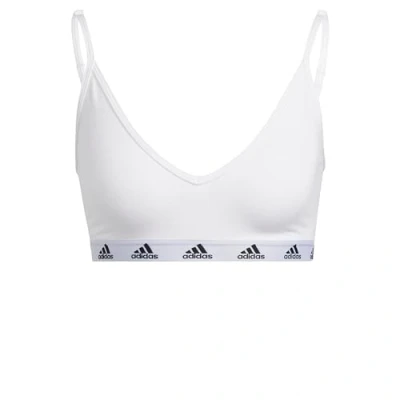 Image de adidas Performance Evydy B Brassières de sport à maintien léger, Femme, Taille: LxA C, White