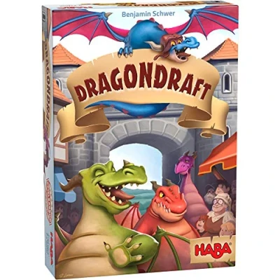 Image de HABA 305886 Dragondraft A Legendary Strategy Game, for Ages 8 and Up, English Instructions