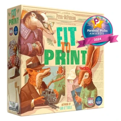 Image de Alderac Entertainment Fit to Print Board Game Base for 1 6 Players from Ages 10+ English