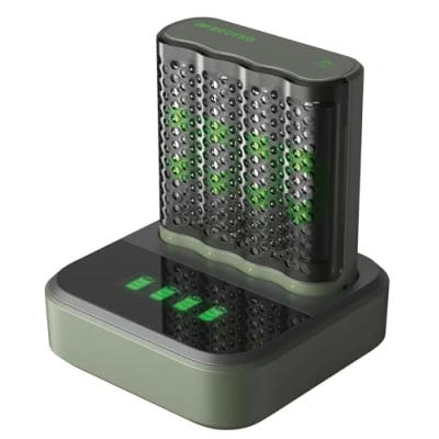 Image de Chargeur de piles GP Batteries M452 Rechargeable Intérieur 8 AA/AAA simultanément
