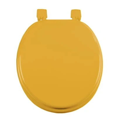 Image de douceur d&#039;intérieur, Abattant de Wc (37 x 47 cm) Vitamine Ocre, MDF