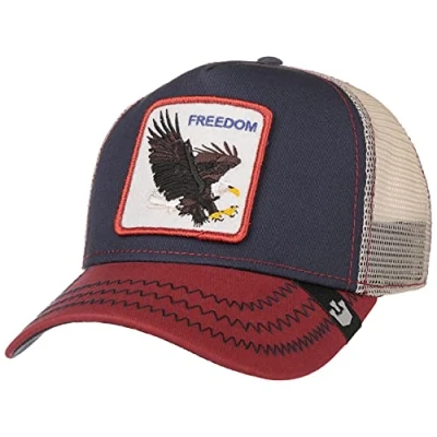 Image de Goorin Bros. Trucker Cap Let It Ring Navy/Red One Size