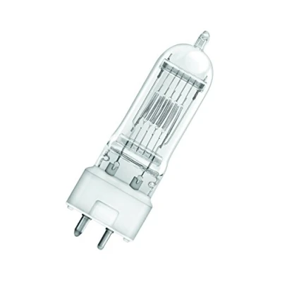 Image de Osram 64718 T/27 650 W 230 V Halogène Lampe Studio, Décharge, ECG ANSI CODE, LIF, 23 mm Diamètre, longueur 90 mm, température de la Couleur : 3000 K, W,