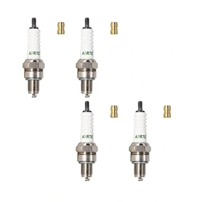 Image de TORCH 4pcs A7RTC Bougie d&#039;allumage Remplacer pour NGK 4549 CR7HSA 4629/C7HSA d&#039;allumage, DEN SO 4008/U22FSR U 5383/IUF22, BOSCH UR3AS Z9Y Cuivre Plus 808, OEM