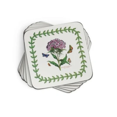 Image de Pimpernel Portmeirion Dessous de Verre Jardin Botanique Ensemble 6 Motifs (Multicolore)