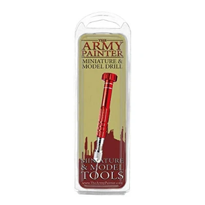 Image de The Army Painter Miniature and Model Drill Perceuse à Main avec trois Mèches, adaptée l’Assemblage de Figurine pour Jeux Table, Rôle, Société et Wargames
