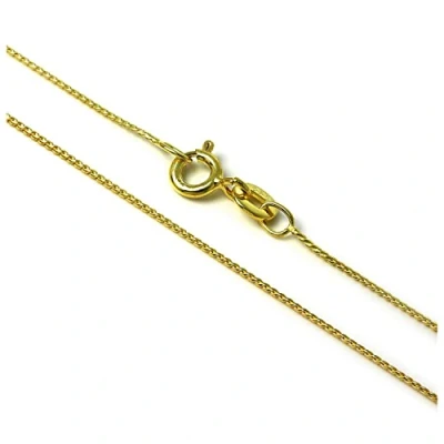 Image de jewellerybox Chaîne Fine en Argent Plaqué Or Jaune 41cm