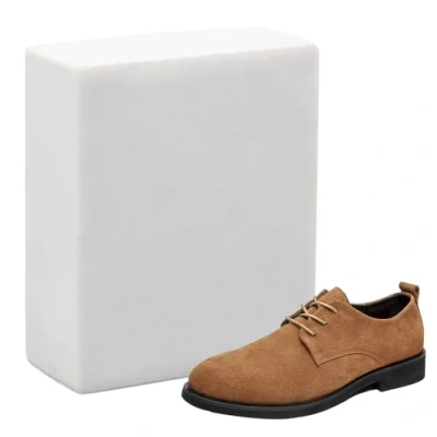 Image de 1 Pièces Gomme a Daim,Gomme Daim Chaussure,Nettoyant Chaussure,Gomme Chaussure pour en Daim,pour Les Chaussures,Sacs,48*40*19 mm(Blanc)
