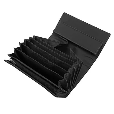 Image de HMF 48840 11 Pochette de Serveur, Portemonnaie 19 x 4,5 cm, Noir