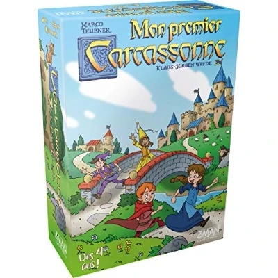 Image de Asmodee Hans im Glück Mon Premier Carcassonne Jeux de Société dès 4 ans Ancienne Edition