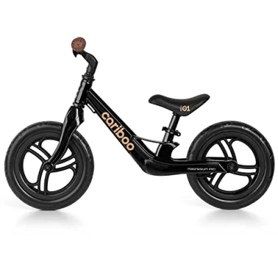 Image de cariboo Magnesium Pro Draisienne Enfant pour 2 Ans Cadre en magnésium Roues 12 Pouces jusqu&#039;à 30 kg Selle réglable Poids très léger