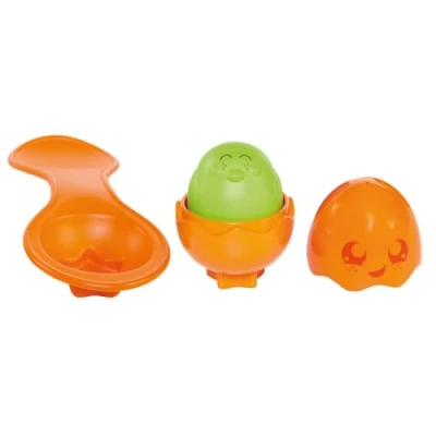 Image de TOMY Toomies Hide and Squeak Egg Spoon Set Baby Toy, Educational Shape Sorter with Colours Sound, Easter Toy for Babies, Toddlers &amp; Little Kids, Boys Girls from 6 Months, 1, 2 3 Year Olds