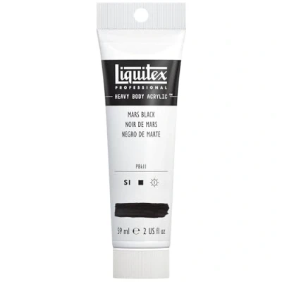 Image de Liquitex Professional Acrylique Heavy Body 59 ml Noir de mars Série 1