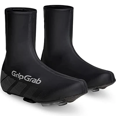 Image de Gripgrab Mixte Ride Couvre chaussures Vélo Course Imperméables et Coupe vent de v lo, Noir, XL EU