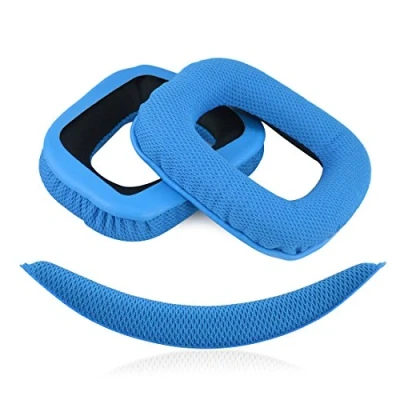 Image de Geekria Oreillettes de Remplacement pour Casque Logitech G430 G930 Headphones + Replacement Headband, Coussinets d&#039;oreille Coussins+ Bandeau Rechange