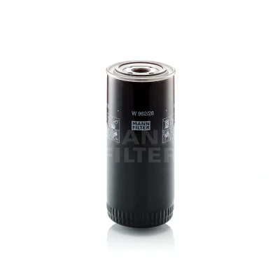 Image de MANN FILTER W 962/28 Filtre à huile 1 12 UNF avec un clapet de non retour vissé RENAULT TRUCKS: Midliner, Major, G, DAF: F 1700