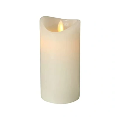 Image de Boltze Bougie LED Bino (ø 7,5 cm, Hauteur 15 Couleur Blanc crème, en Cire, avec Fonction minuteur) 1018879