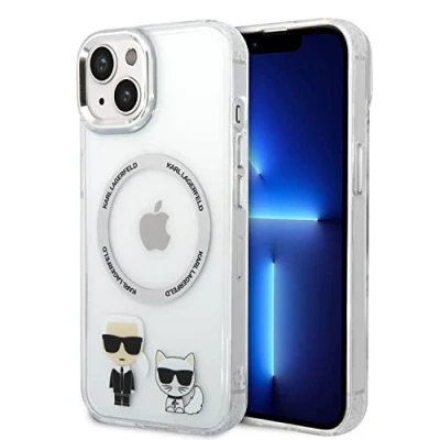 Image de Karl Lagerfeld KLHMP14MHKCT Coque Rigide pour iPhone 14 Plus 6,7&quot; Transparent Ka